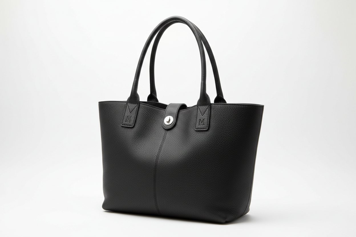 Devine Classic Black Tote Bag